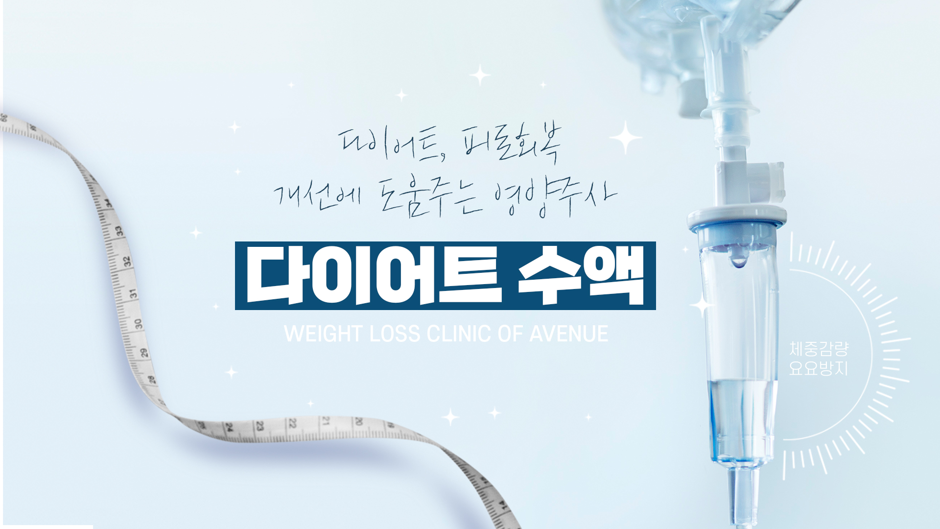 웹랜딩_다이어트 수액
